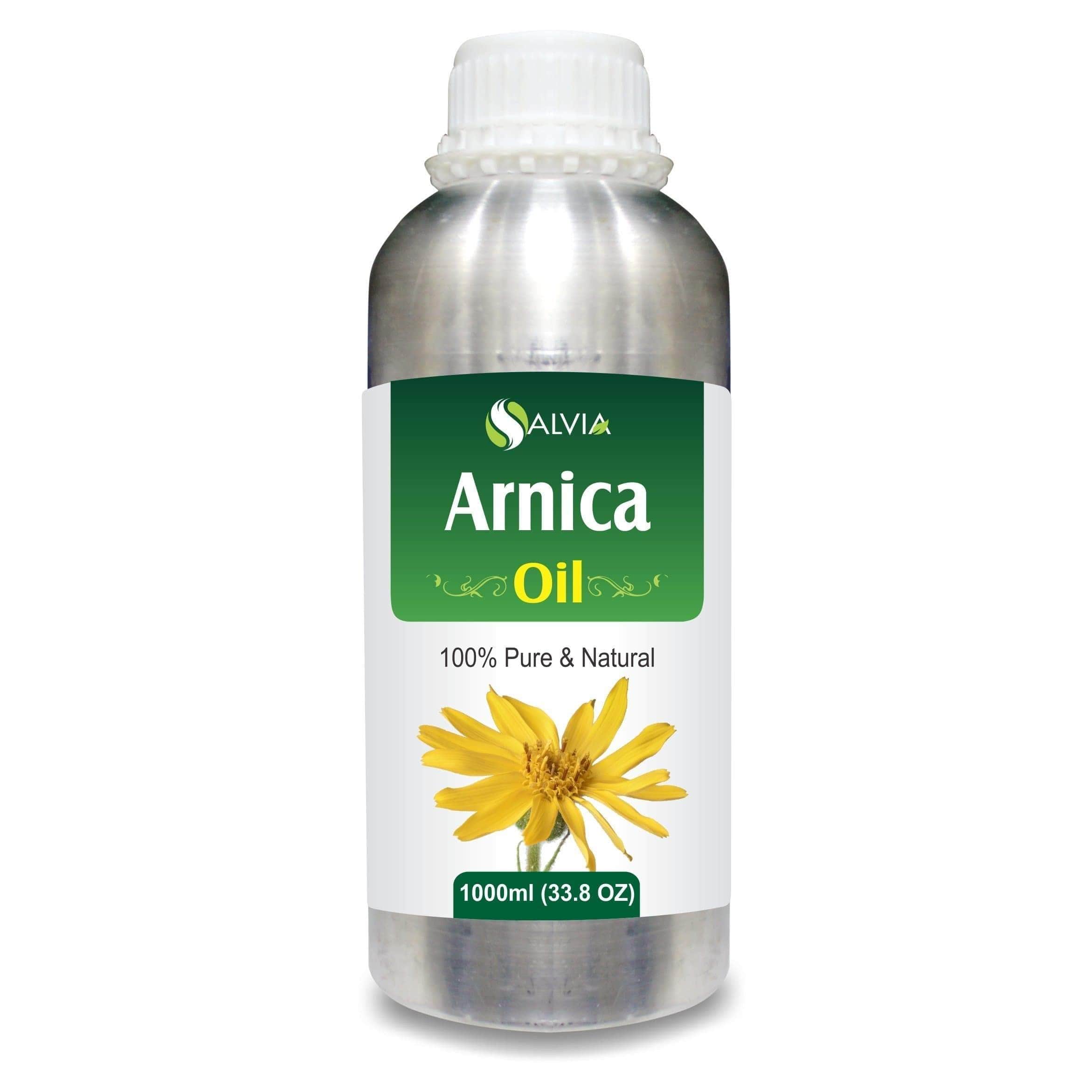 Salvia Natural Carrier Oils 1000ml Arnica Oil (Arnica Montana) Carrier Oil Salvia Natural Carrier Oils 1000ml Arnica Oil (Arnica Montana) Carrier Oil